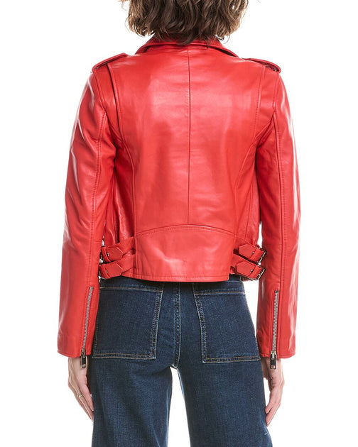 Walter Baker Liz Leather Jacket ShopSimon