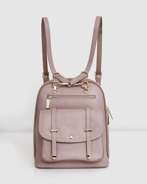 belle & bloom camila leather backpack With this camila leather backpack Camila Leather Backpack  On