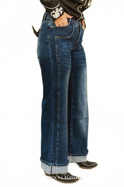 L & B Harris Jeans Blue US 20 4