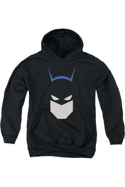 Gildan Batman Bat Head Hooded Sweatshirt Black Medium 2