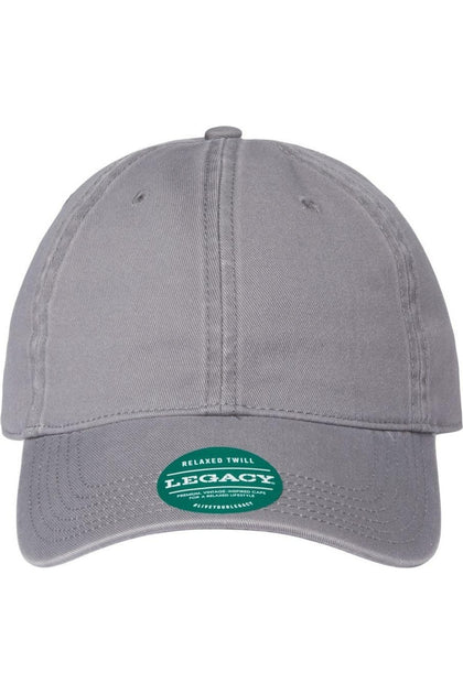 Legacy Relaxed Twill Dad Hat Grey One Size 2