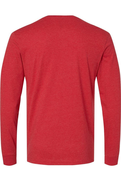 Next Level Unisex CVC Long Sleeve T-Shirt Red XLarge 3