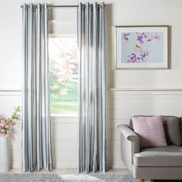 Safavieh Aytan Window Panel WDT1043 Blue/White 2