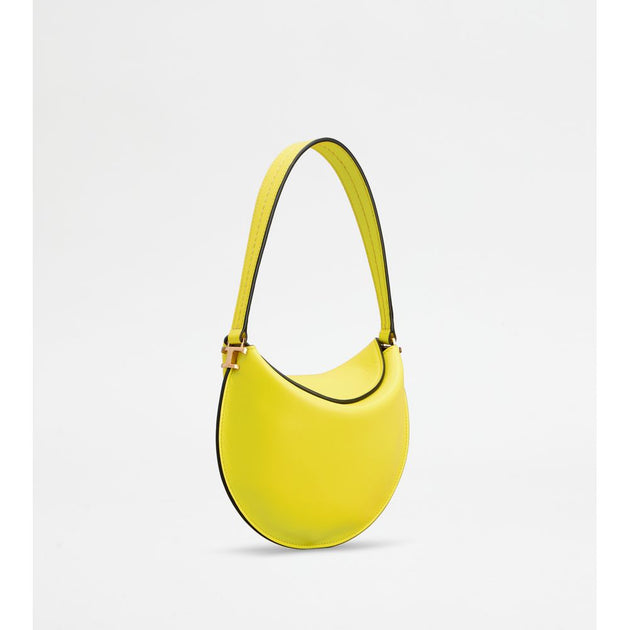 Tod's T Case Hobo Bag Yellow One Size 4