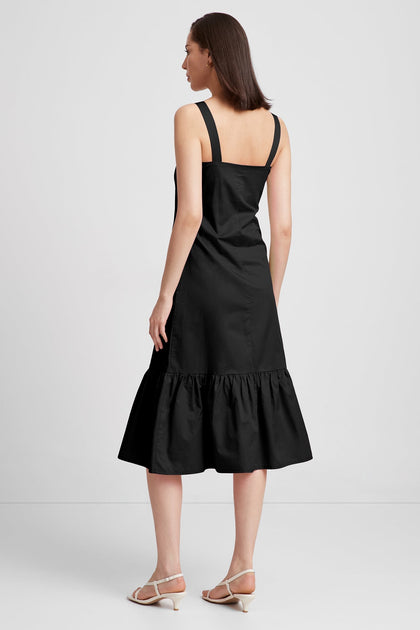 Marcella Nassau Dress Black Small 4