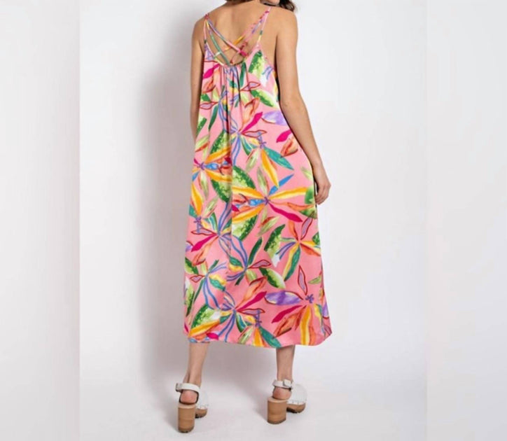 GiGiO Tropical Treats Midi Dress Multi Small 4