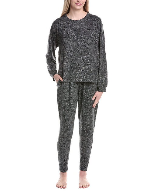 Sanctuary Ensemble de Pyjama Top et Jogger 2 pièces Gris Small 2