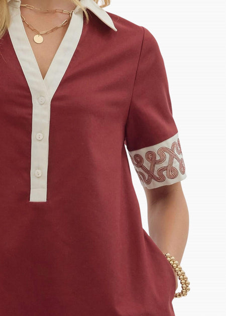 Entro Laine Mini Dress White Medium 3