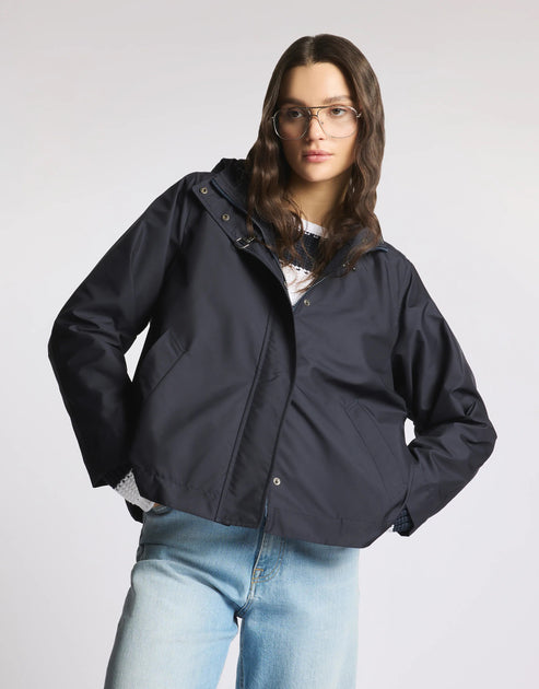 FAY Short Hooded Parka Black Medium 4