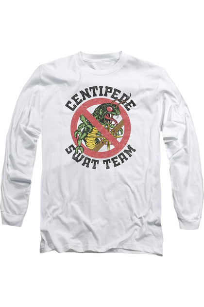 Gildan Atari Swat Team Long Sleeve T-Shirt White Small 2