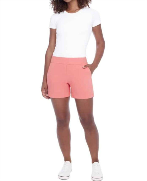 iltm Lisa Solid Palermo Shorts Pink Large 2