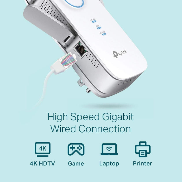 TP-Link RE650 WLAN-Repeater Weiß 4