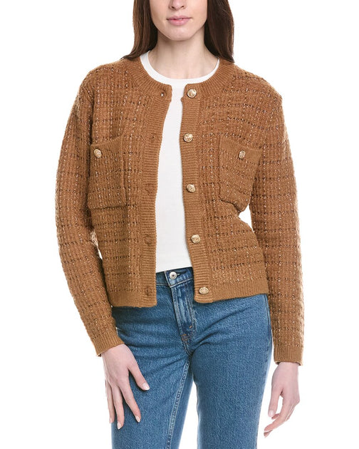 Line & Dot Alexa Cardigan Brown Large 2