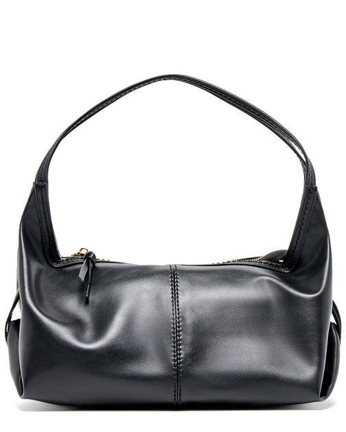 Dolce Vita Billy Leather Hobo Bag Black Medium 2