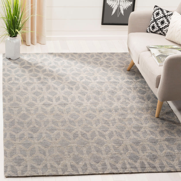 Safavieh Cape Cod handgefertigter Teppich, Grau / Gold 2