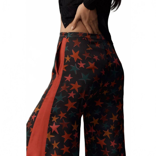FARM RIO Star Wide Leg Pants Black XSmall 3