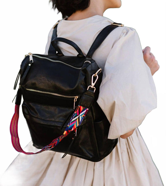 Modern + Chic Brielle Convertible Bag Black One Size 3