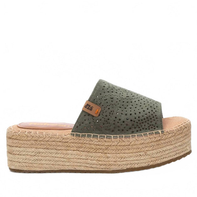 Xti 17246104 Sandal Green US 7 3