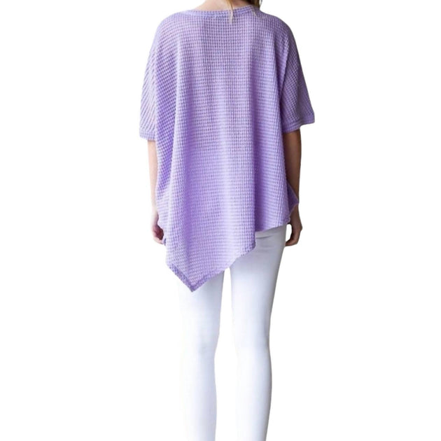 HEIMISH Short Sleeve Top Purple Large 3