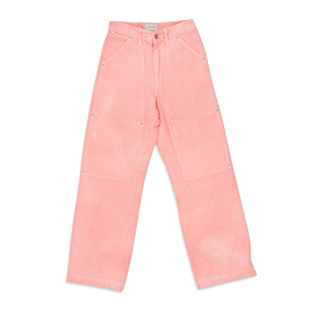 Tanaka Work Sun Bleached Straight Jeans Pink 26 2