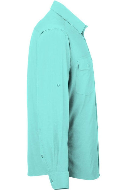 CORE365 Ultra UVP Marina Hemd Blau Large 4