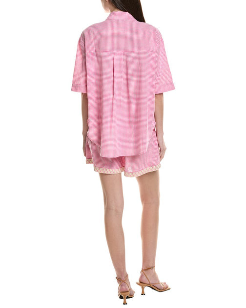 Anna Kay Lorixa Top & Short Set Purple Medium 3