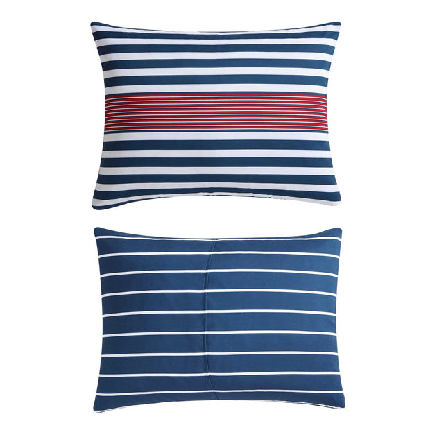 Nautica Kennedy Stripe Navy Full/Queen Comforter Set 4
