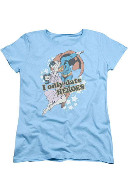 Gildan DC Comics Fickle T-Shirt Blau Small 2