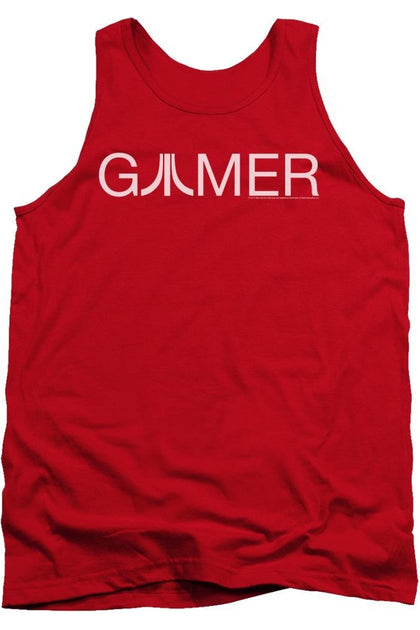 Gildan Atari Gamer Tank Red Medium 2