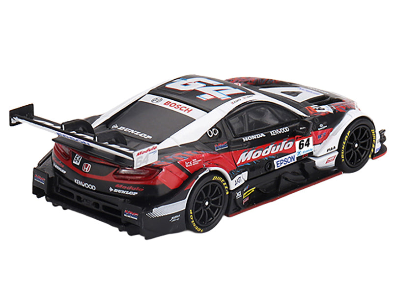 Mini GT Honda NSX-GT Type S GT500 #64 Modulo Nakajima Racing 2023 White 1/64 4