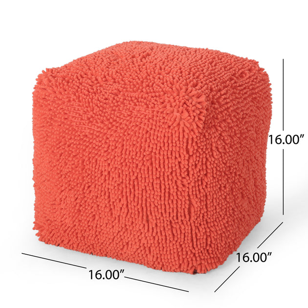 GOODSILO Square Pouf Ottoman Floor Cushion 4