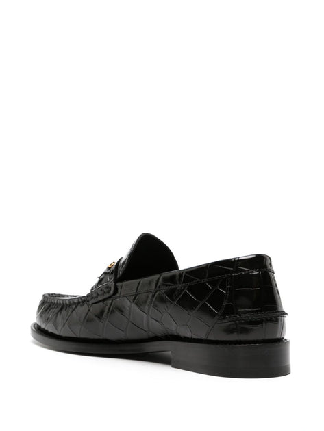 Versace Flat Shoes Black EU 42 4