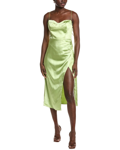 OPT Radeate Midikleid Grün US 2 2