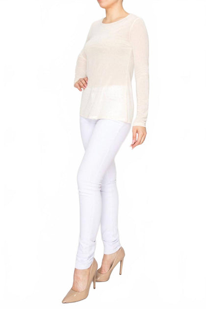 Origami Oh My Mesh Top Beige Medium 4