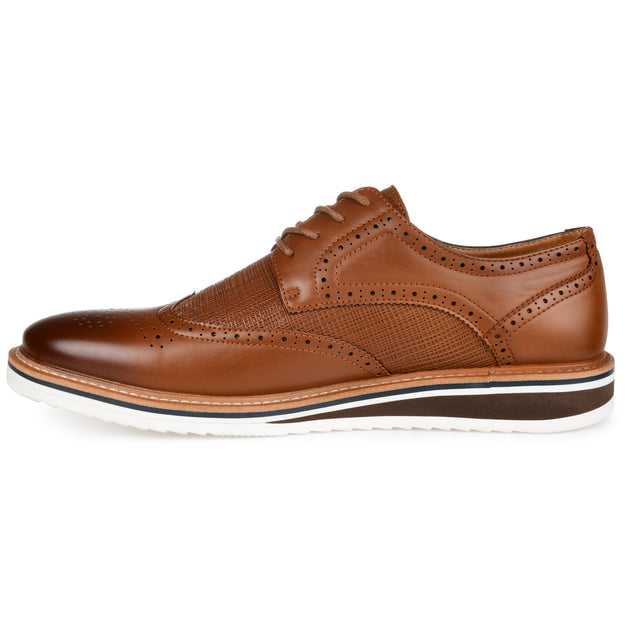 Vance Co. Warrick Wingtip Derby Brown US 8 3