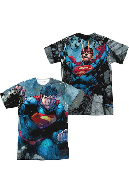 Gildan Superman Rumble Short Sleeve T-Shirt Multi XXLarge 2