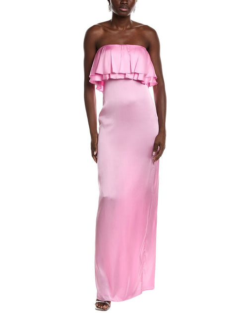 Retrofête Queenie Maxi Dress Pink Small 2