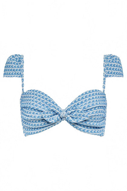 Montce Cabana Push-Up Bikini Top Blue XS 3