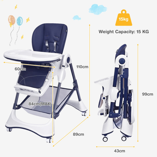 Hivvago A-Shaped High Chair 6