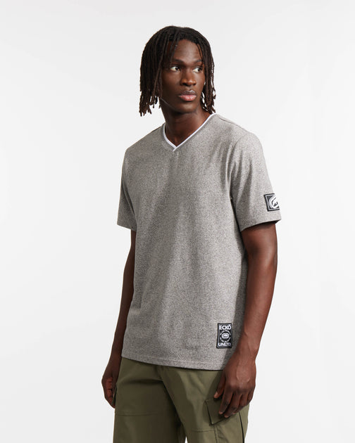 Ecko Unltd Crossroads V-Neck Tee White Small 4