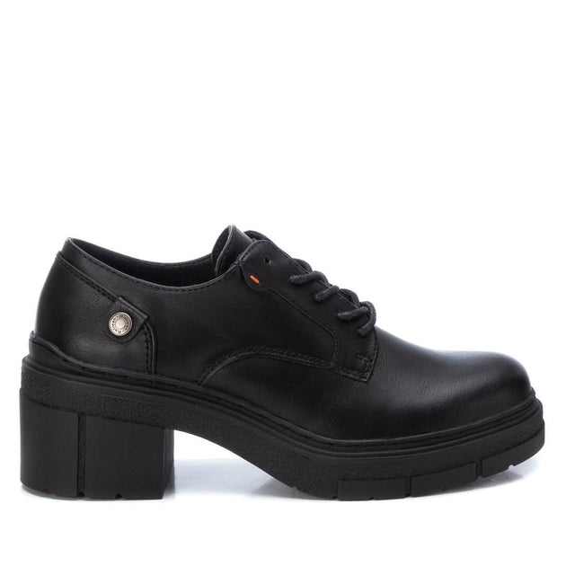 Xti Refresh Women's Heeled Lace Up Shoes Black US 5.5 2
