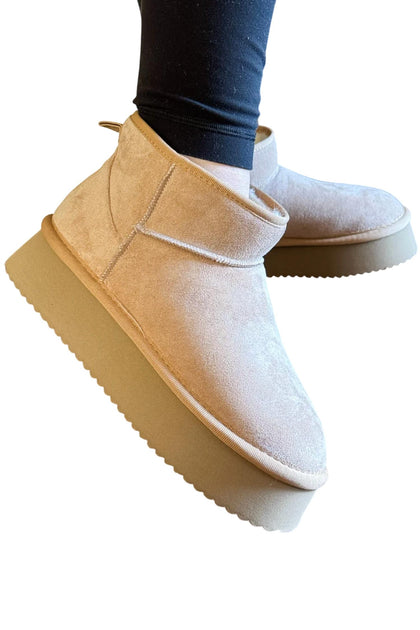 Corkys Footwear Short Boot Beige US 6 2