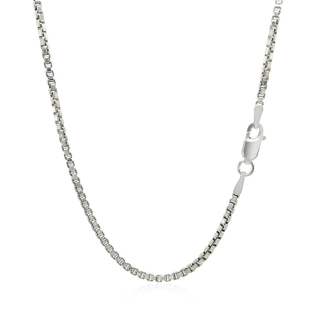 FASHNZFAB Box Chain Sterling Silver Silver US 24 3