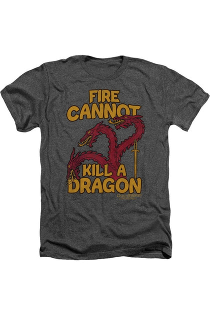 Gildan Game of Thrones Dragons T-Shirt Grau XL 2