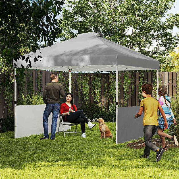 Hivvago Instant Sun Shelter Canopy Tent Dark Gray 5