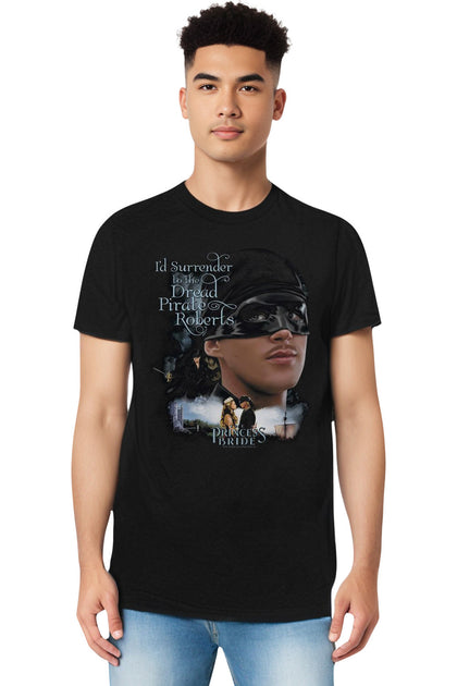 Gildan Princess Bride Surrender T-Shirt Black XXX-Large 4