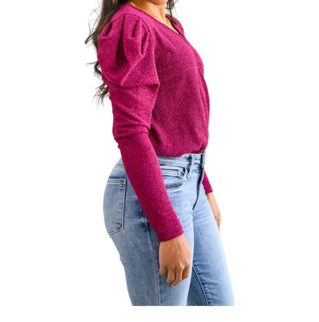 White Birch Take Me Out Bodysuit Pink Plus Size 2X 4