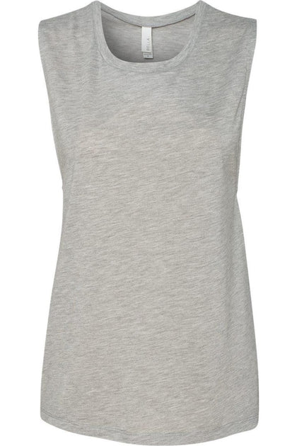 BELLA + CANVAS Flowy Scoop Muscle Tank Multi Large 2