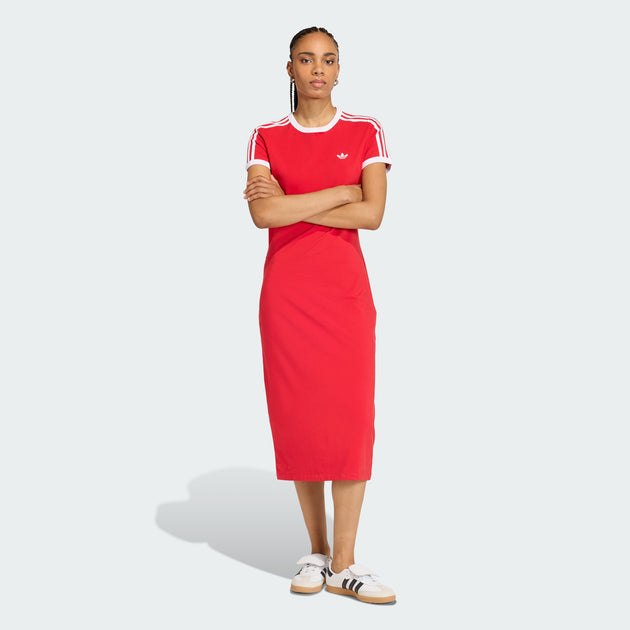 adicolor denim 3-stripes tank dress Blue adidas Adicolor Denim 3-Stripes Tank Dress