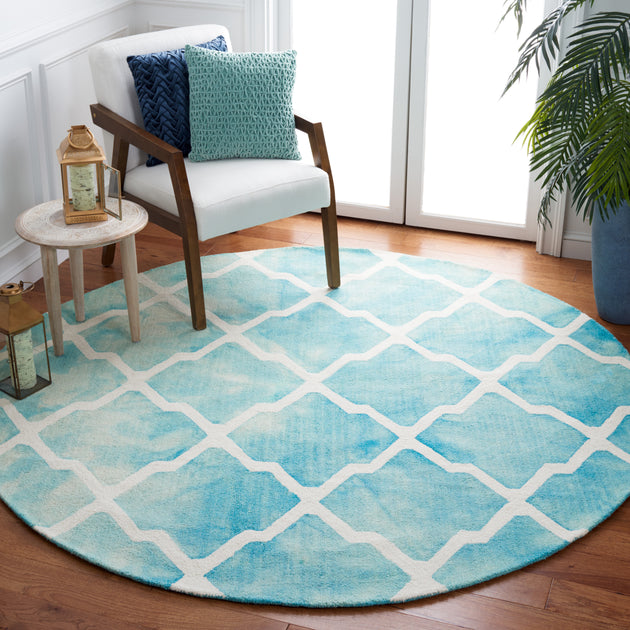 Safavieh DDY540 Area Rug Turquoise/Ivory 4